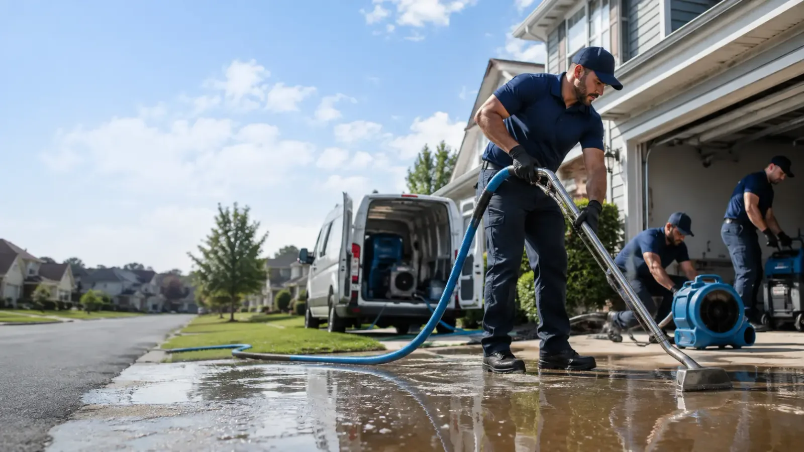 Flood Damage Restoration in Apple Creek, OH